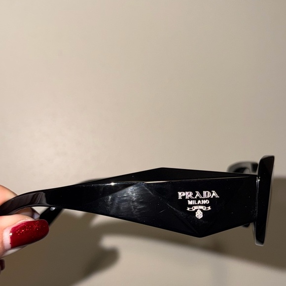 Prada Black Symbole Sunglasses PR17WS main image 13